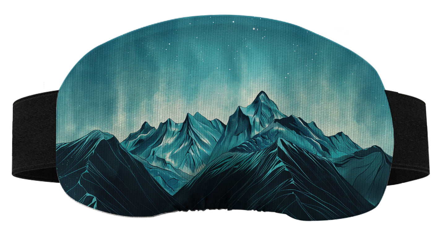 Protège masque de ski - Vert alpin