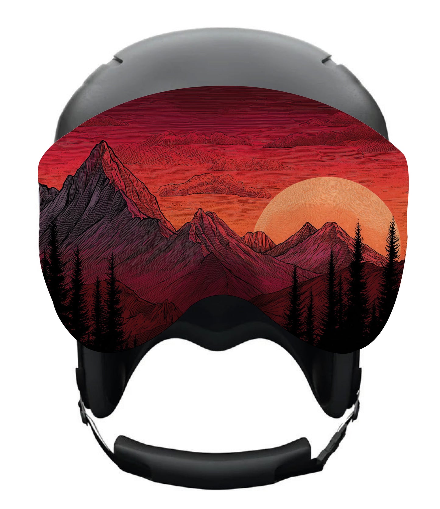 Chausson pour visière intégrée au casque de ski - Inferno