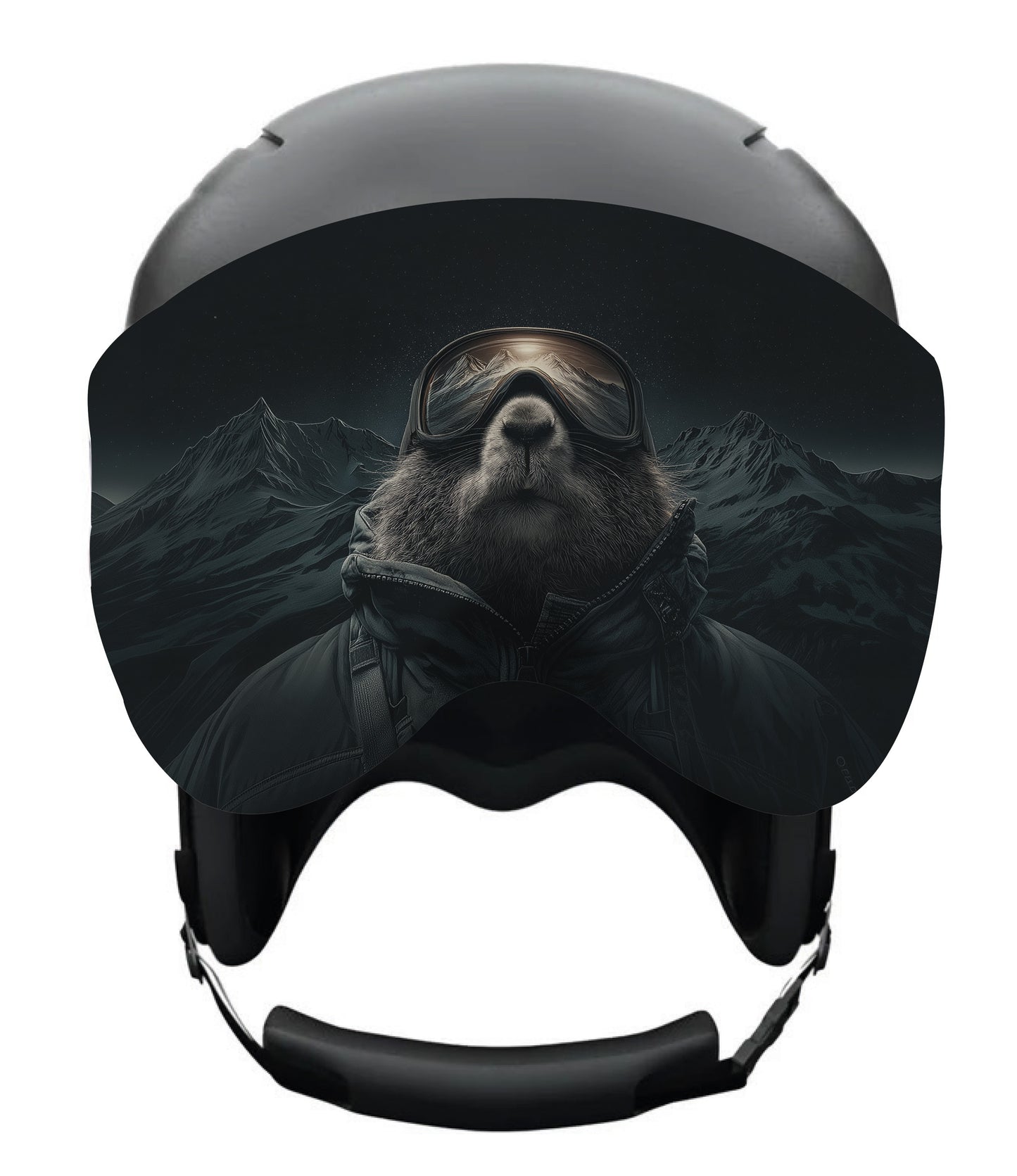 Chausson pour visière intégrée au casque de ski - Marmotte
