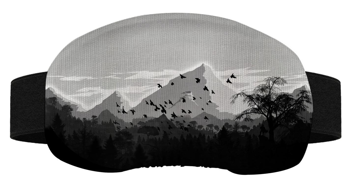 Protège masque de ski - Montagnes