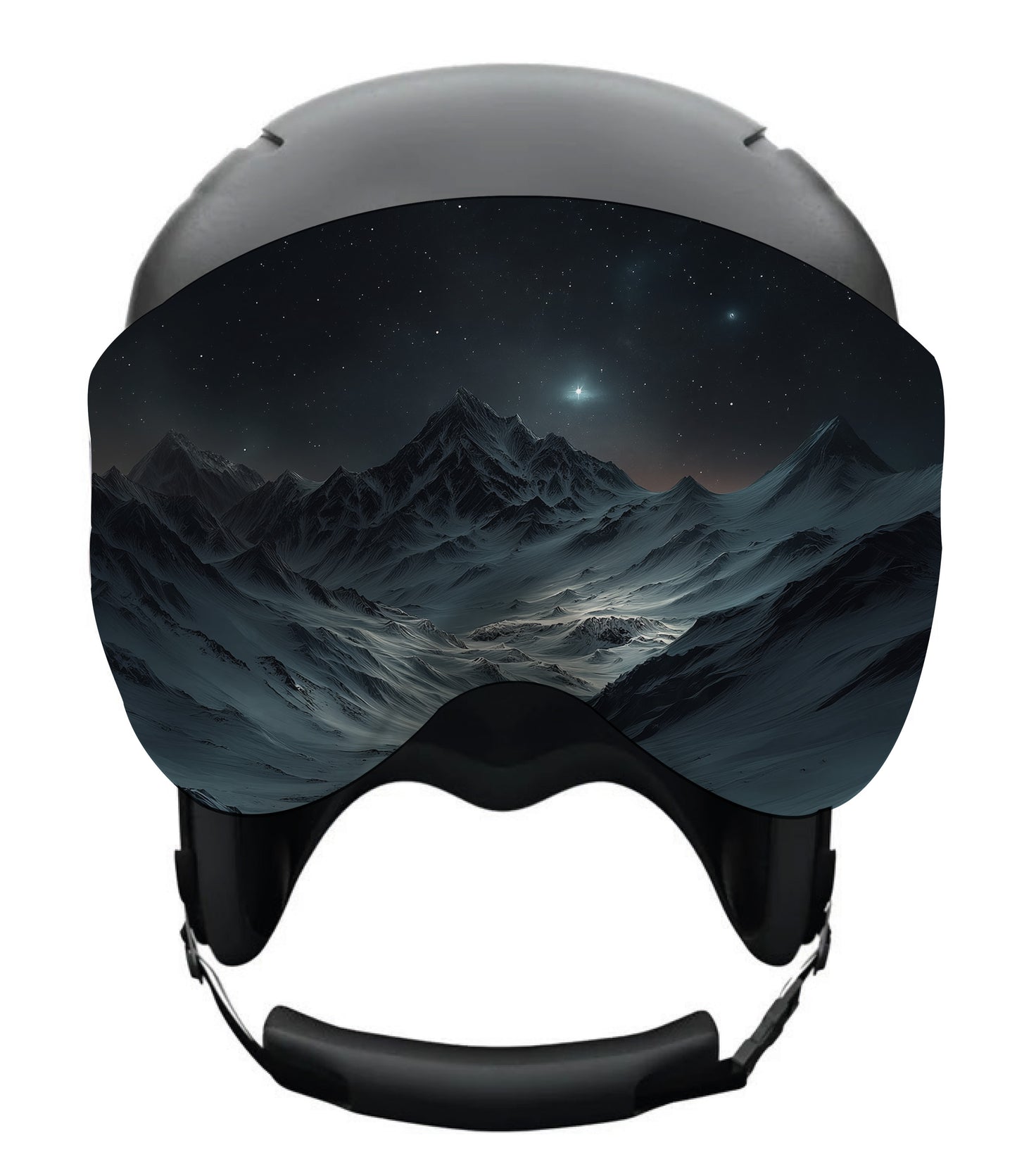 Chausson pour visière intégrée au casque de ski - PGHM Dark Piste
