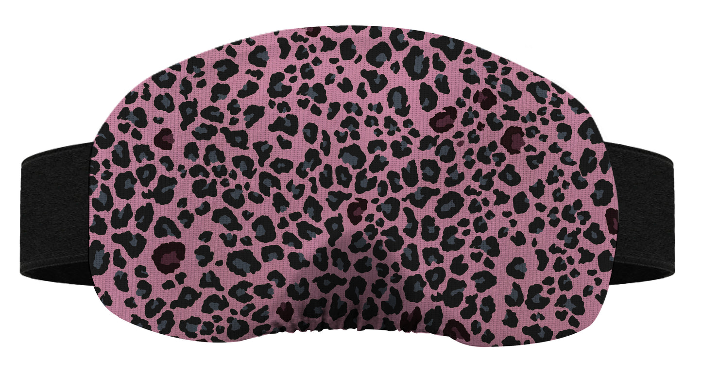 Protège masque de ski - Neopard roses