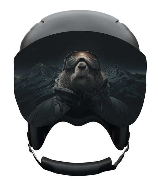 Chausson pour visière intégrée au casque de ski - Marmotte